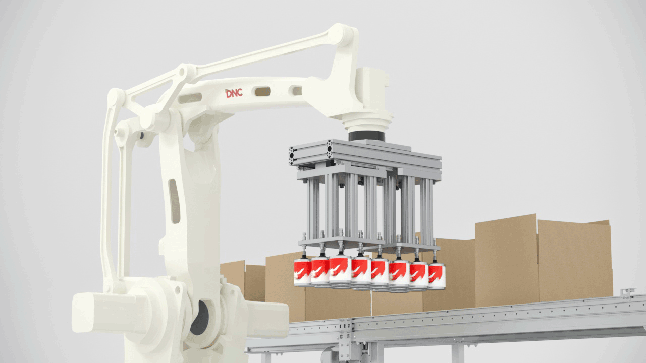 Case packing robot